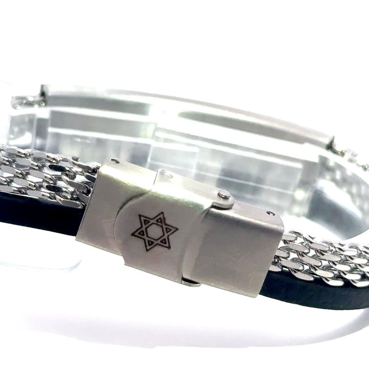 צמיד כפול 'יברך השם וישמרך' לגבר