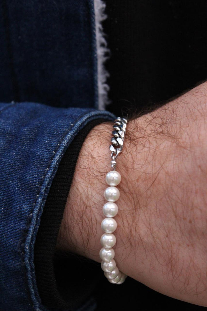 Pearlo Set | סט פנינה + חוליות לגבר