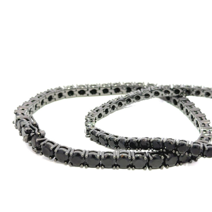 Black Blanko 4mm | צמיד טניס