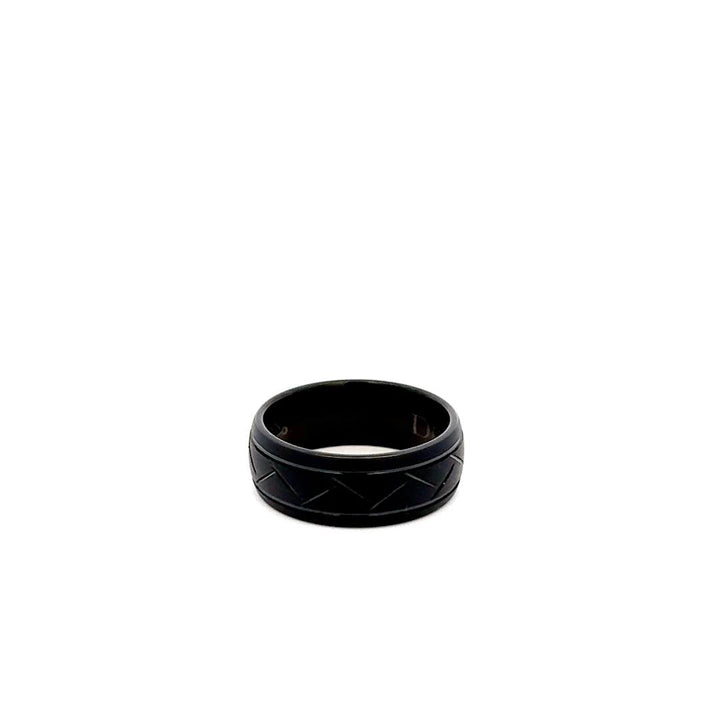 Carbon © טבעת שחורה לגבר