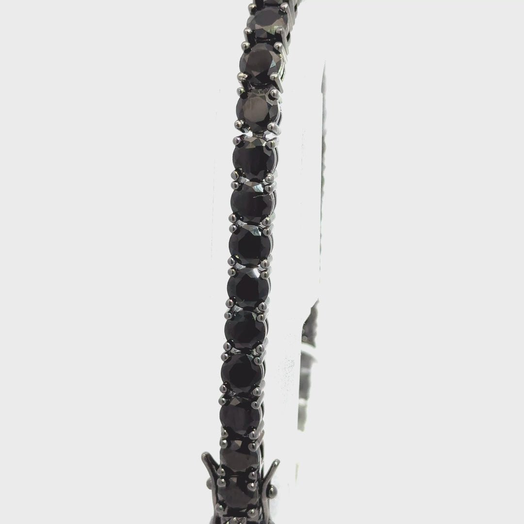 Black Blanko 5mm | צמיד טניס