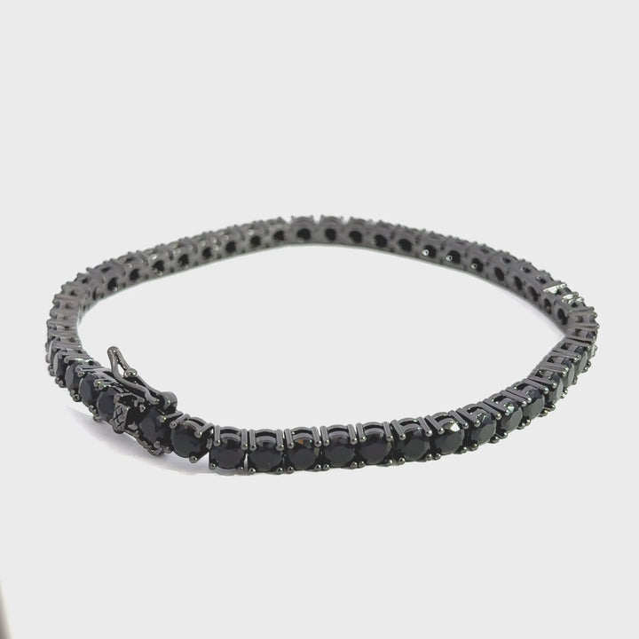Black Blanko 4mm | צמיד טניס